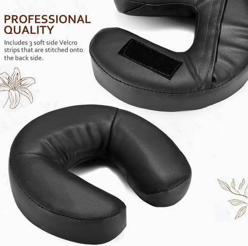 Noverlife Massage Face Cradle Cushion, Universal Face Head Neck Rest Pad, Soft Memory Foam for Massage Spa Therapy
