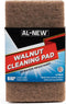 AL-NEW WALNUT CLEANING PADS | Scratch Resistant Versatile Household Cleaning & Scouring Pads for Kitchen (6 Pack)