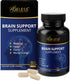 Ageless Brain Support Supplement - 60 Count for Healthy Memory, Focus, Clarity, and Mental Energy