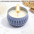 Mivra Zyora Women6Pcs Scented Candles for Stress Relief & Sleep, Lavender Soy Candle for Relaxation, Long Lasting