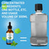 Odor Reduction Mint Concentrated Mouthwash, Travel Size with Spearmint Oil and Tea Tree Oil for Fresh Breath