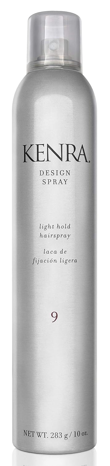 Kenra Design Spray 9 | Light Hold Hairspray | Tames Frizz & Flyaways for All Hair Types