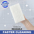 Handled Bath Scrubber, Bathroom Scouring Pad, Heavy Duty Cleaning Sponge Scrub Brush, Non-Scratch Remove Soap Scum, for Cleaning Shower Tile Bathtube Sink Spas Hot Tubs, Swimming Pool Step & Corner by LIOUXUE
