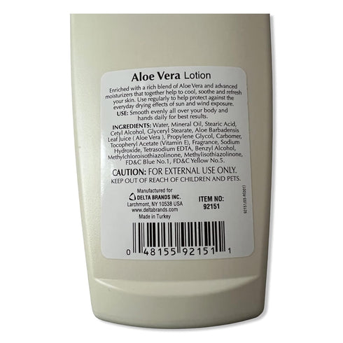 Products Aloe Vera Lotion, 20 Fl Oz