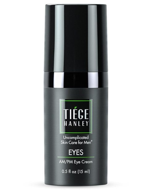 Tiege Hanley Men's Under Eye Cream for Dark Circles, EYES - Eye Cream for Puffiness & Bags Under Eyes, Firming