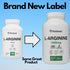 PRISTINE'S L Arginine 1000mg Nitric Oxide Blood Flow Supplement Capsules - 90 Day Supply for Energy & Endurance