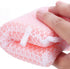 KRIZJUES Sponge Individually Wrapped, Kitchen Dishwashing Sponge, Mesh Net Scouring Pad, Odor-Free Sponge Wipes