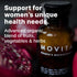 Movita Women's Daily Multivitamin - Organic, Vegan-Friendly, Gluten-Free, 30 Day Supply (Refill Pouch)