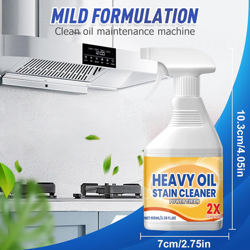 Spray,100ML Countertops,stovetop (100ML-3PC) Kitchen Heavy Oil Cleaner All Purpose Kitchens Heavy Oil Cleaning Agent
