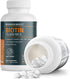 Bronson Biotin 10,000 MCG | 150 Vegetarian Tablets | Supports Healthy Hair, Skin & Nails & Energy Production
