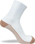 Pure Athlete Non Binding Diabetic Socks - Copper Neuropathy Socks for Swollen Feet Relief