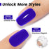 YTD Likomey Gel Nail Polish, 15ml Klein Blue Soak Off UV Varnish for Salon Home DIY Nail Art Manicure and Pedicure,