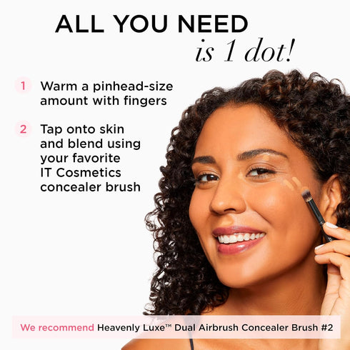 IT Cosmetics Bye Bye Under Eye Concealer - Waterproof Full Coverage for Dark Circles, Fine Lines, 0.11 fl oz
