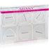 SHANY Stay Jelly Silicone Sponge Set - Pack of 6 Clear & Non-Absorbent Makeup Blending Sponges for Flawless Application