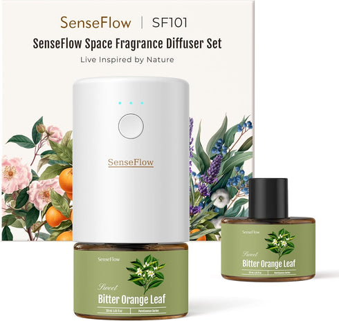 Essential Oil Diffuser for Home, Waterless Aromatherapy Diffuser SF101, Plug in Room