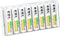 EBL 8 Pack AA Batteries 2800mAh High Capacity Precharged Ni-MH