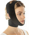 Post Surgery Neck and Chin Compression Garment Wrap Bandage, Jowl Tightening, Neck Coverage, Chin Lifting Strap (M)