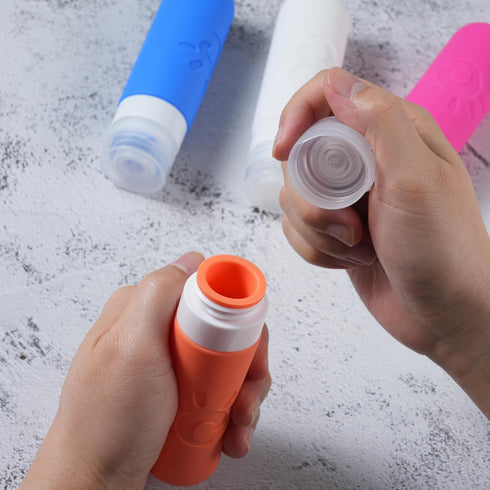 TSA Approved Travel Bottles for Toiletries, 3oz Leak Proof Containers for Shampoo Conditioner Lotion Body Wash
