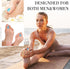 12Pcs Gel Toe Separators, Soft Toe Spacers for Pain Relief, Corrector for Overlapping Toes, White (8L+4S) (Blue)