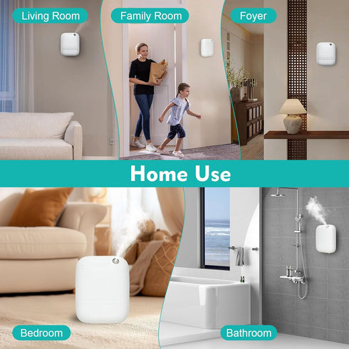 Scentiplus 400ml 2000 Scent Air Machine for Home, & Sq. Ft Coverage, Bluetooth Waterless Essential Oil Diffuser