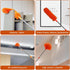 20 Feet High Reach Duster Kit with 2-14 ft Extension Pole and Microfiber Feather Duster Cleaner for Home Cleaning
