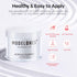 Modelones Clear Acrylic Powder, 4.23oz Large Capacity Professional Nail Powder for 3D French Nail Manicure