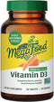 MegaFood Vitamin D3 1000 IU (25 mcg) - Immune Support Supplement, Bone Health - Non-GMO, Vegetarian, 60 Tabs