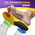 TANSTC Insoles for Women, Plantar Fasciitis Arch Support Shoe Insoles for Men, Pain Relief Professional Sport Insoles