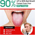 RONAVO Stainless Steel Tongue Scraper for Adults, 2 Pack, Couples Colors, Cure Bad Breath, Oral Care & Hygiene