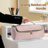 Yarwo Travel Bag for Dyson Airstrait/Corrale Straightener, Portable Hair Accessories Storage Case, Dusty Rose