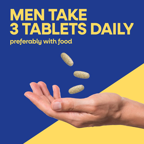 Max3 90 Natures Way Alive! Mens Potency Daily Multivitamin, High Potency Multivitamin for Men with B-Vitamins