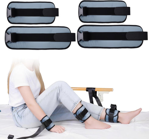 Medical Bed Restraints for Wrists & Ankles, Patient Restraint Band with Adjustable