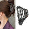 Metal Skull Hand Hair Clip, 1 Pcs Gunmetal Hair Claw Clip for Thin Hair, Punk & Y2K Style