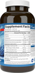 Carlson Cod Liver Oil Gems, 1000 mg, 250 mg Omega-3s, 400 IU Vitamin D3, Wild Caught Norwegian Arctic Cod, 250 Softgels