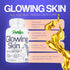 Glowing Skin Supplement - Biotin, Glutathione, Hyaluronic Acid, DHA/EPA Omega 3 Fish Oil, CoQ10, Vitamin C, All Natural Skin Care Supplement, 60 Caps