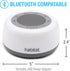 Habitat White Noise Machine with Multi-Color Night Light, 25 Relaxation Sounds, Bluetooth, 4 Timer Options, 15 Volume