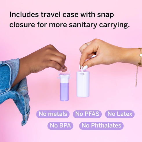 Pixie Menstrual Cup Applicator - Inserts Like A Tampon - Every Woman Can Now Use Period Cups - Perfect for Long Nails