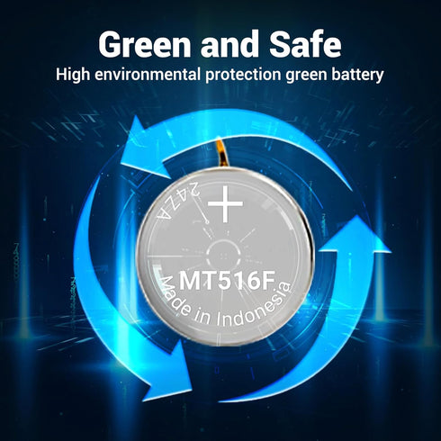 PFHL 295-7600 295-76/295-7600 A930 A980 B020 B023 A930 A980 MT516 MT516F Battery, Compatible with Citizen Eco-Drive