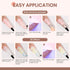 MIZHSE 3D Nail Gel, Clear Nail Sculpting Gel 15g for 5D Embossed Nail Art Decoration and Manicure Charms