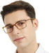 MARE AZZURO Flexible Reading Glasses for Men - Lightweight Readers in Tortoise, Available in Multiple Strengths (2.50)