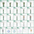 28 Pcs Women Makeup Set with Makeup Bag, Premium Synthetic Brushes and Mirror for Travel (Sage Green)