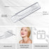 Rtteri 50 Pcs Travel Toothbrush Kit - Bulk Folding Toothbrush with Cover, Portable Travel Size Mini Toothbrush for
