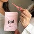 PUL Chew Tool & Clear Aligner Removal 2 in 1 Combo Tool, Compatible with Invisalign, Hygienic Oral Care, 3 Pack, Pink