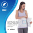 NYOrtho Postpartum Belly Binder - Abdominal Binder for Women, 12" High, Small 30"-45"