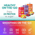 Designer Wellness Protein Smoothie, Real Fruit, 12g Protein, Low Carb, Gluten-Free, Variety Pack, 12 Count