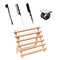 Laflare Braiding Rack for Hair with Comb Set & Braid Gel Wristband, Hair Clip, Hair Extension Holder with 60 Pegs