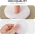 AUEAR 10 Pack Powder Puffs, Washable Pure Cotton Round Makeup Pads for Loose Foundation (White)