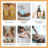 Essential Oils Set - Top 5 Aromatherapy Oils for Diffuser, Air Freshening Scents for Candle & Soap Making, Humidifiers