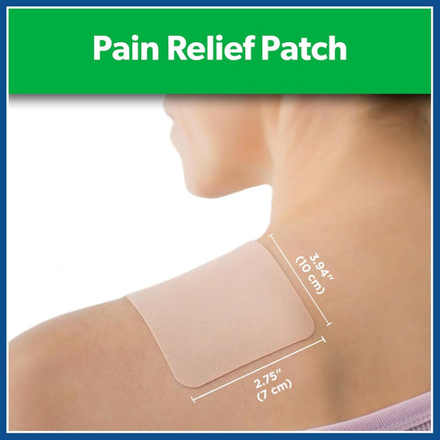 Salonpas Pain Relief Patch, 20 Count, Temporary Relief of Mild to Moderate Pain, Backache, Sore Muscle, Sprains