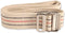 Dynarex Universal Secure Transfer Gait Belt - Soft Cotton Material, 60" x 2", Metal Buckle, Natural Color